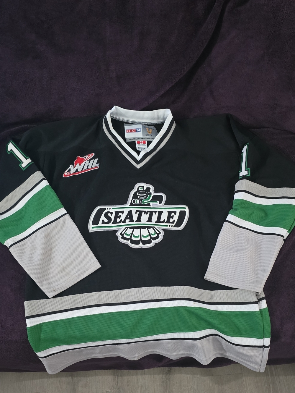 CCM Seattle Thunderbirds Stankowski 1 Jersey